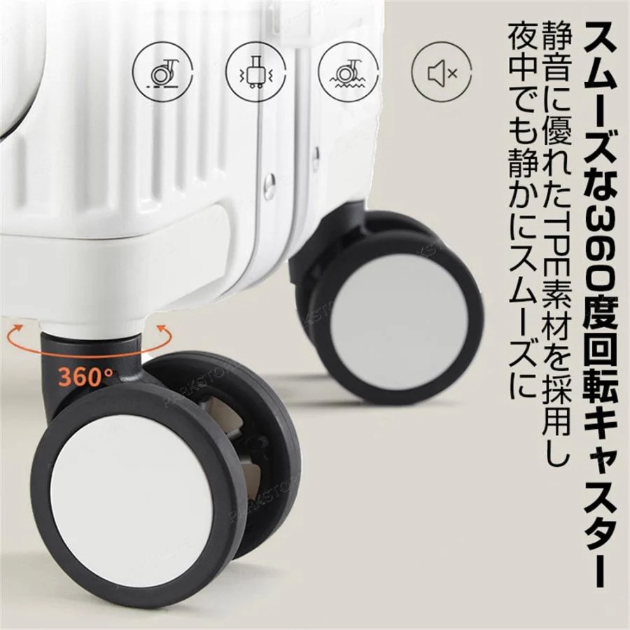 スーツケース 機内持ち込み フロントオープン アルミフレーム キャリーバッグ フロントポケット キャリーケース SMサイズ TSA 大型 旅行 USBポート