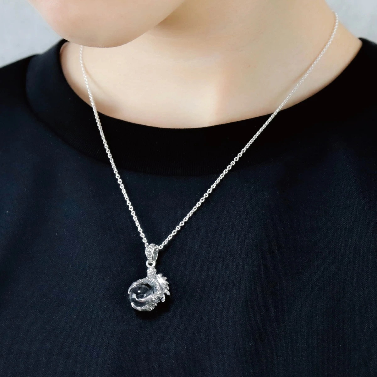 ネックレス ペンダント メンズ シルバー925 水晶 クリスタル 龍 竜 ドラゴンの爪 大ぶり ネックレス ペンダント メンズ シルバー925 水晶 クリスタル 龍 竜 ドラゴンの爪 大ぶり