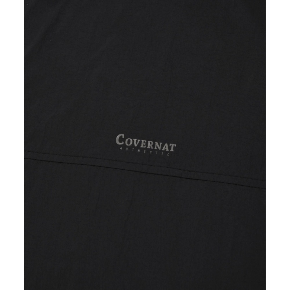 COVERNAT 軽量パッカブルウィンドブレーカーブラック