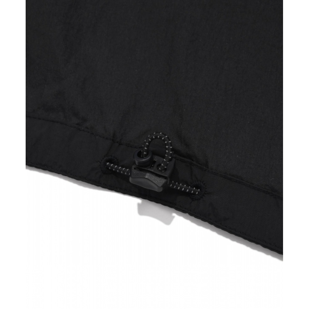 COVERNAT 軽量パッカブルウィンドブレーカーブラック