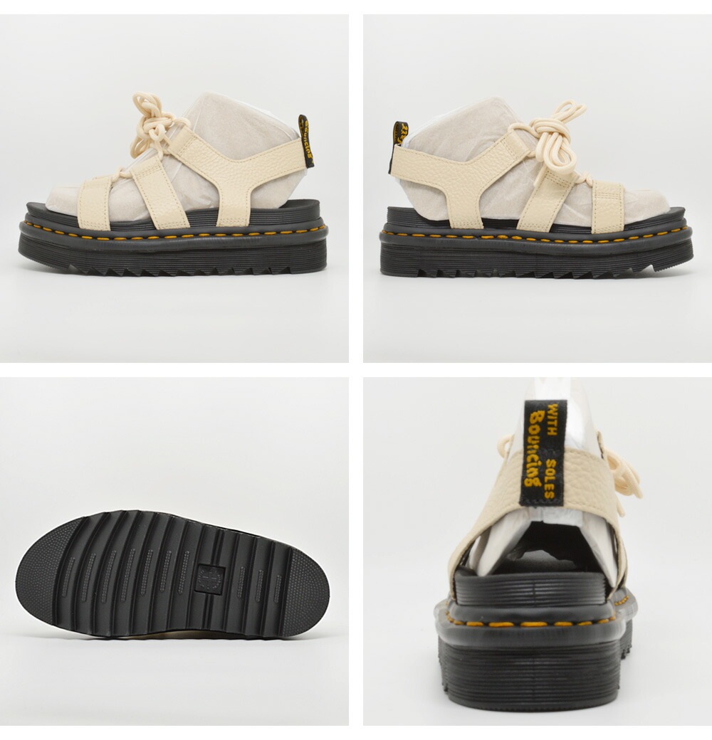 ドクターマーチン サンダル レディース ナルティラ 30764 30764292 Dr.Martens 2023春夏 Nartilla SANDAL PARCHMENT BEIGE【ラッピング不可】