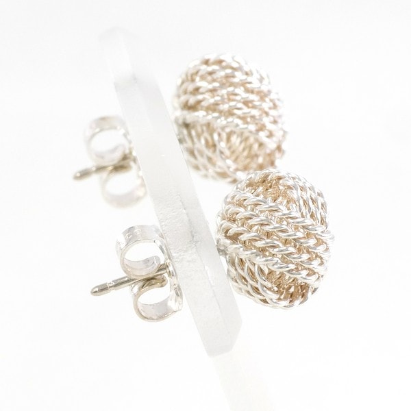 ティファニー ツイストノット シルバー ピアス 総重量約2.7g