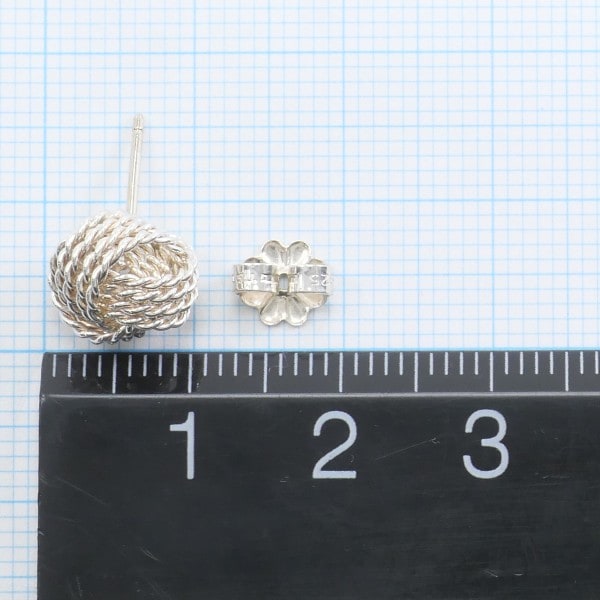 ティファニー ツイストノット シルバー ピアス 総重量約2.7g