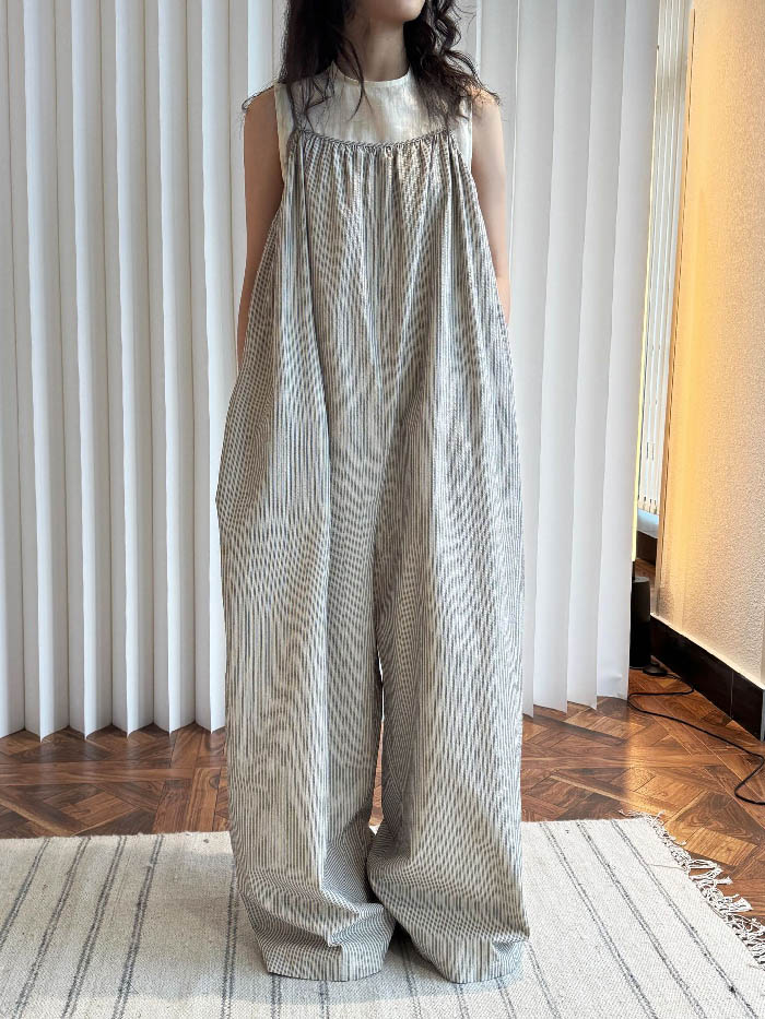 サロペット パンツ ストライプ柄 オールインワン レディース ワイドパンツ 春 夏 秋 ゆったり 体型カバー 女性 お呼ばれ 可愛い ワイドシルエット 大きいサイズ シンプル おしゃれ ゆったり カジ サロペット パンツ ストライプ柄 オールインワン レディース ワイドパンツ 春 夏 秋 ゆったり 体型カバー 女性 お呼ばれ 可愛い ワイドシルエット 大きいサイズ シンプル おしゃれ ゆったり カジ