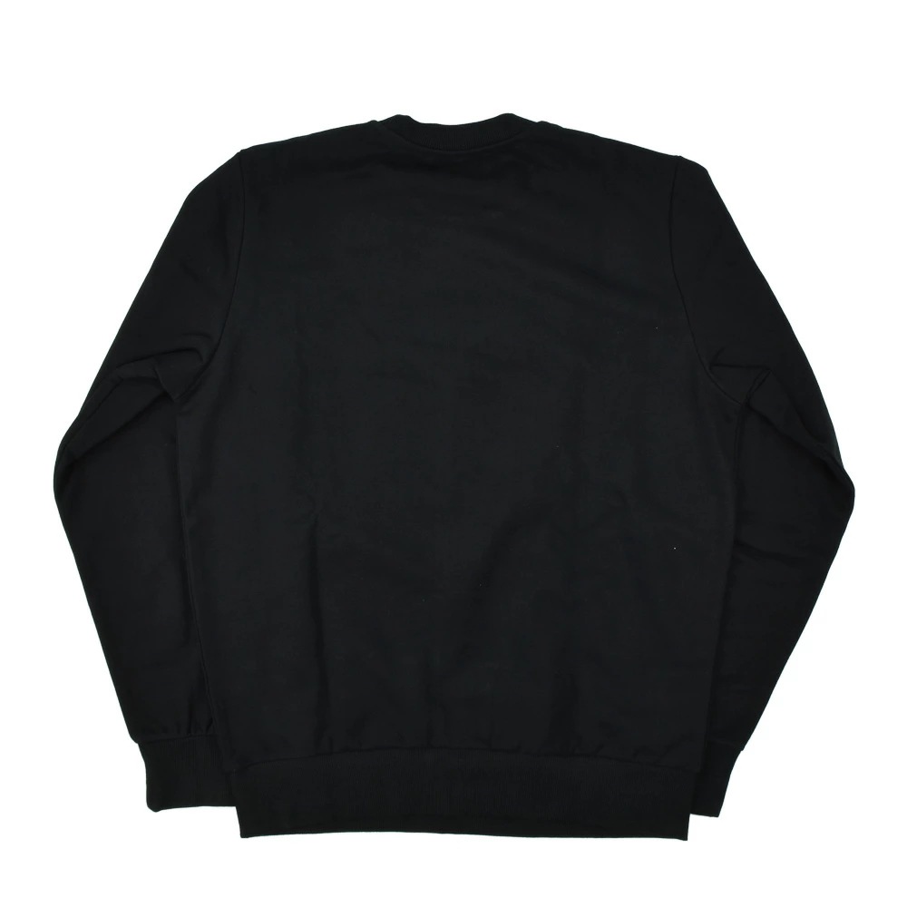 ディーゼル スウェット メンズ トレーナー ブラック ホワイト 黒 白 DIESEL S-GIRK-K10[a3200hayt]