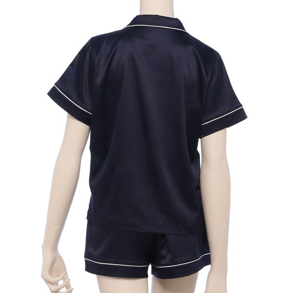 ®︎新品未使用RAVIJOURサテンシャツ ショートスリーブセット ラヴィジュール RAVIJOUR サテンシャツ ショートスリーブ
