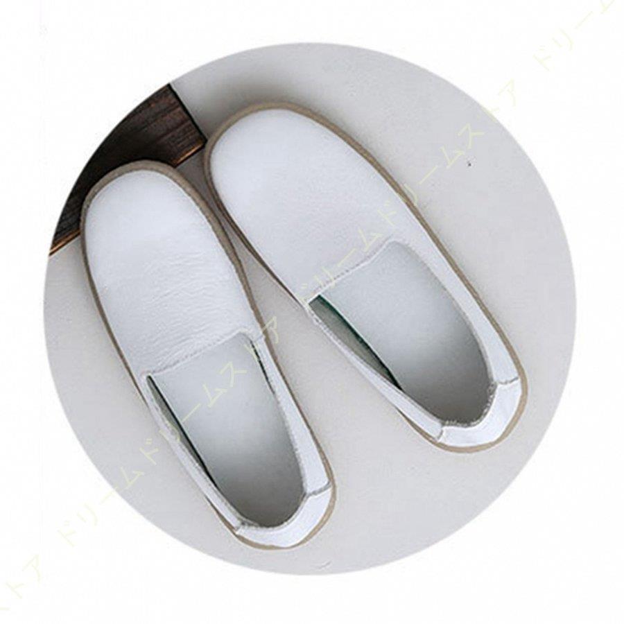 【今日の新品】【安く売る】スリッポン スニーカー レディース 厚底 軽い 大きいサイズ 美脚 フラットシューズ 白 疲れない 履きやすい レザー ローカット おしゃれ