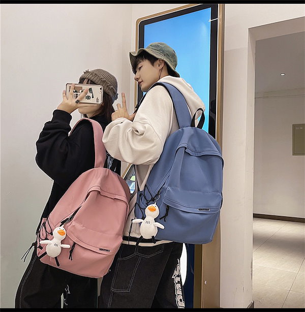 Qoo10] B34 人気 大容量 リュック 韓国 リ