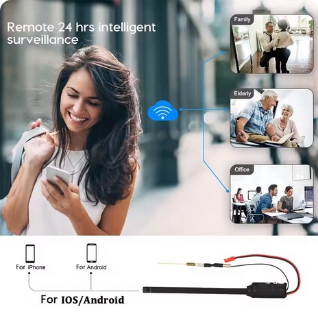 4KミニカメラHD 1080P WiFiビデオカメラ強化版DIYワイヤレスモジュールビデオレコーダーサポートリモートビューP2Pカム 4KミニカメラHD 1080P WiFiビデオカメラ強化版DIYワイヤレスモジュールビデオレコーダーサポートリモートビューP2Pカム