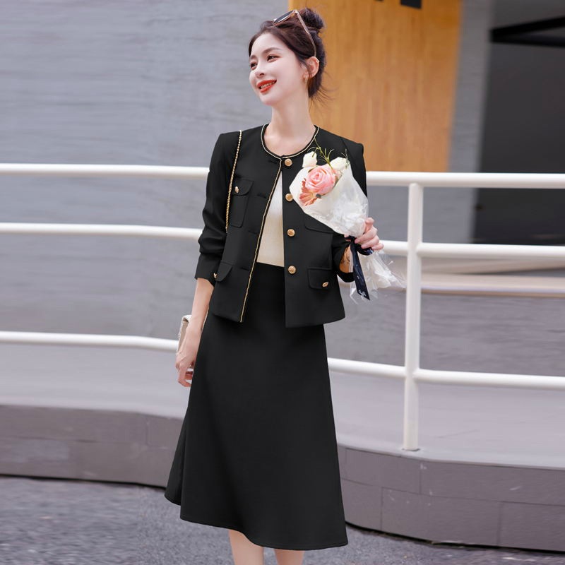 スーツセット レディース スカートスーツ ママスーツ 卒園式 卒業式 入園式 入学式 大きいサイズ お呼ばれ 披露宴 結婚式 パーティー 同窓会 30代 40代 50代 ブラック ホワイト セットア