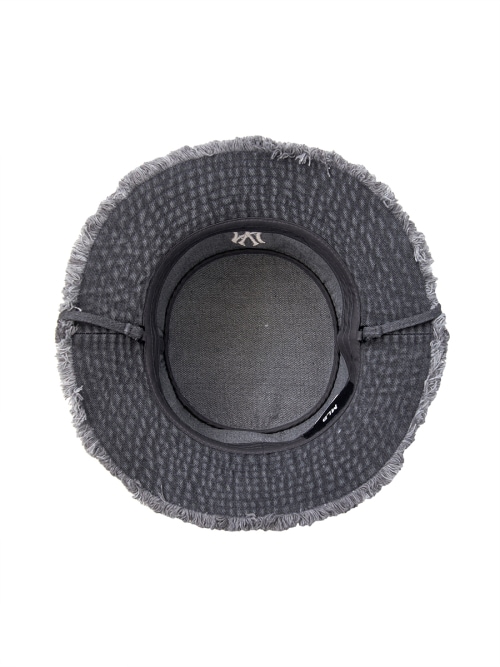 MLB公式正規品 バケットハット Color Denim Safari Bucket Hat NY (Grey) MLB公式正規品 バケットハット Color Denim Safari Bucket Hat NY (Grey)