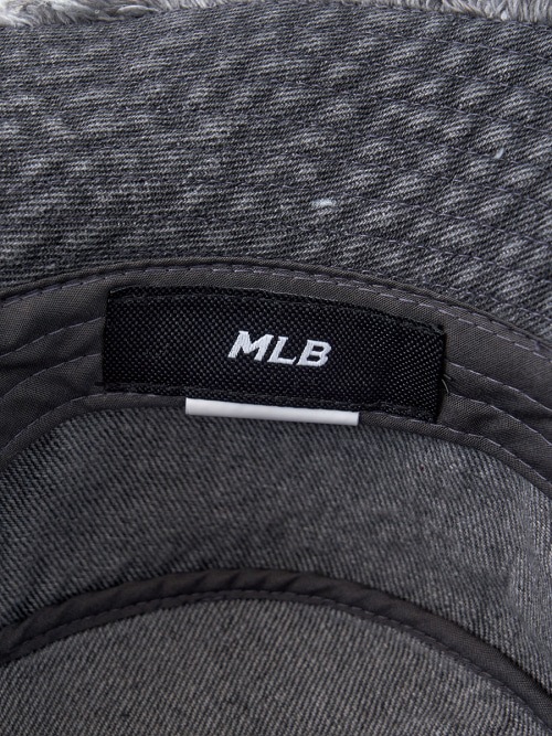 MLB公式正規品 バケットハット Color Denim Safari Bucket Hat NY (Grey) MLB公式正規品 バケットハット Color Denim Safari Bucket Hat NY (Grey)