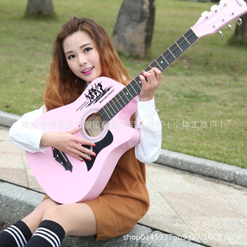 38インチ41インチフォークアコースティックギター初心者ギター学生初心者練習紹介楽器 38インチ41インチフォークアコースティックギター初心者ギター学生初心者練習紹介楽器