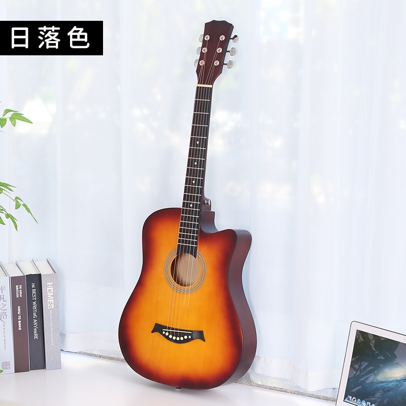 38インチ41インチフォークアコースティックギター初心者ギター学生初心者練習紹介楽器 38インチ41インチフォークアコースティックギター初心者ギター学生初心者練習紹介楽器