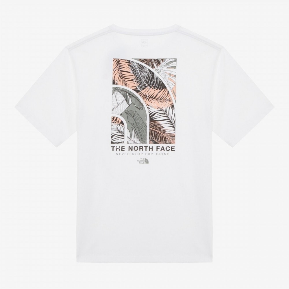 [ノースフェイス公式] NT7UR52A メンズエバーグリーンショートスリーブラウンドTシャツ 2_WHITE