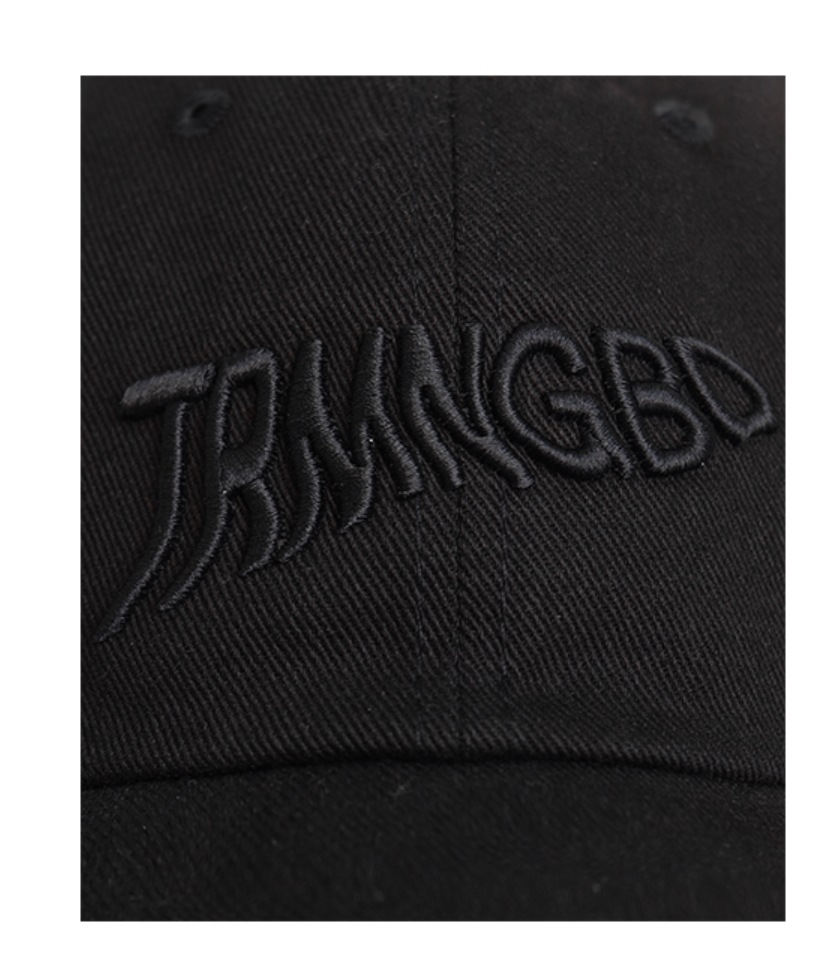 【TREEMINGBIRD】 TRMNGBD BALL CAP : BLACK