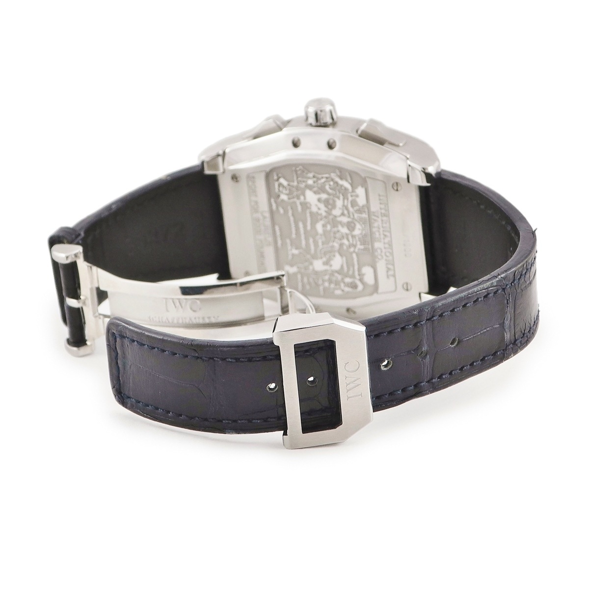 ダ・ヴィンチ クロノグラフ ローレウス IW376404 自動巻き メンズ ブルー ネイビー バー 限定 3年保証 ダ・ヴィンチ クロノグラフ ローレウス IW376404 自動巻き メンズ ブルー ネイビー バー 限定 3年保証