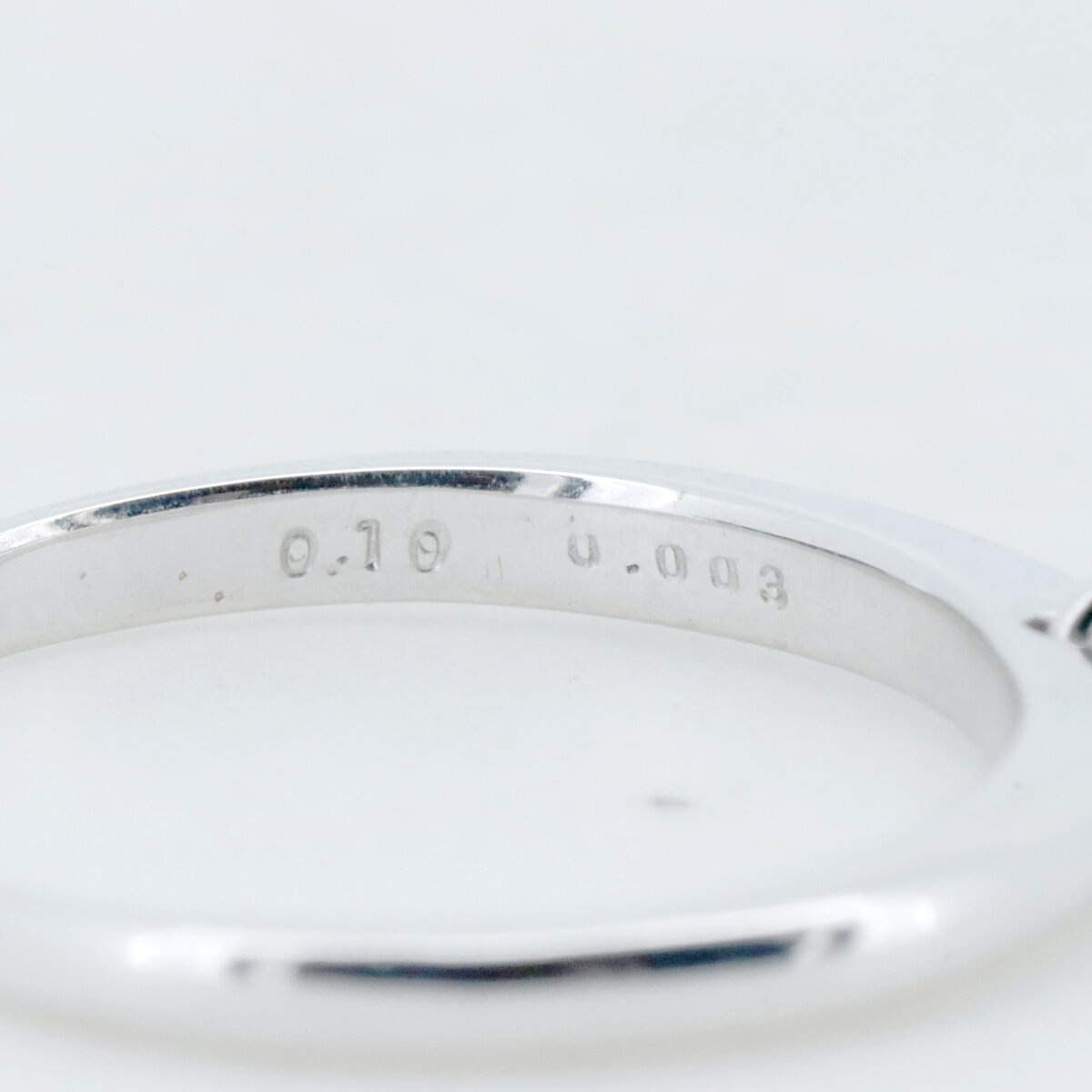 エステール ミルフローラ シネマストーリー ダイヤモンド リング 指輪 0.10ct 0.03ct 13号 k18WG(18金 ホワイトゴールド) 質屋出品