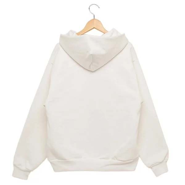 パーカー フーディー フリースジップアップ ホワイト メンズ LosAngeles Apparel HF-10 WHITE