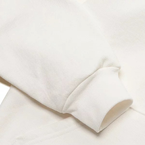 パーカー フーディー フリースジップアップ ホワイト メンズ LosAngeles Apparel HF-10 WHITE