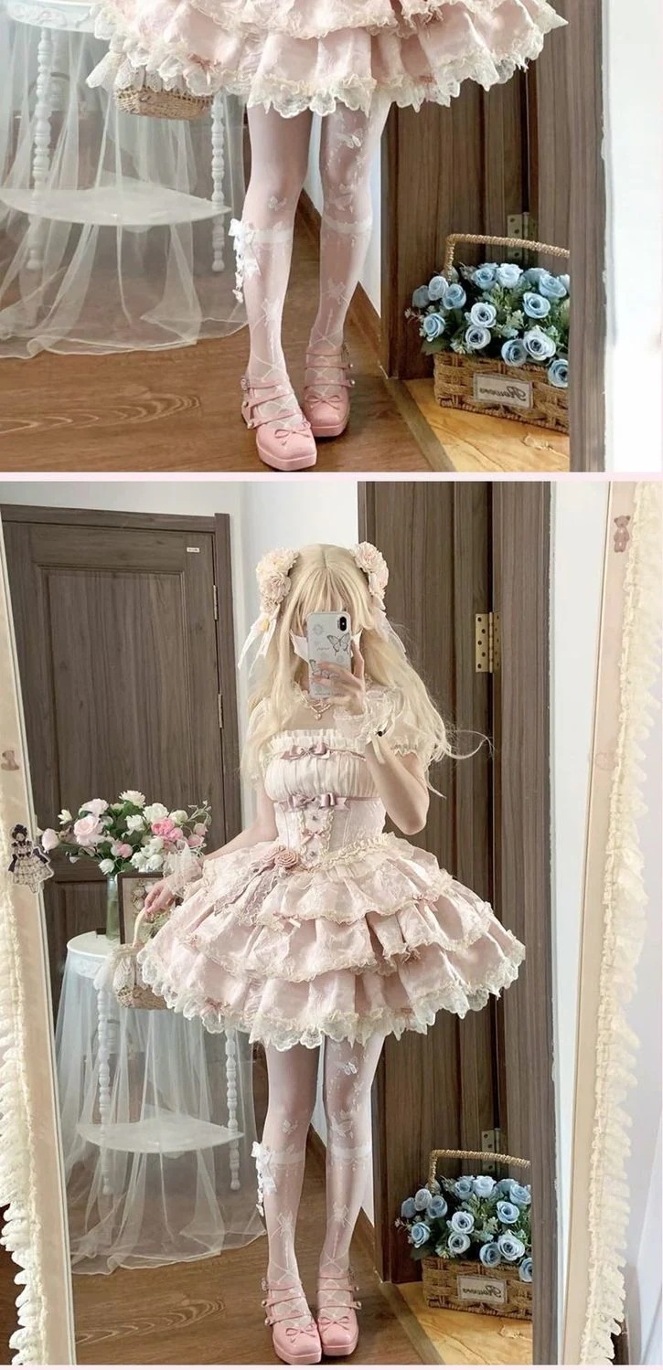 シルバームーンライガイロリータスタイル人形セクシーなスリングデイリードレスワンピースドレスドレス