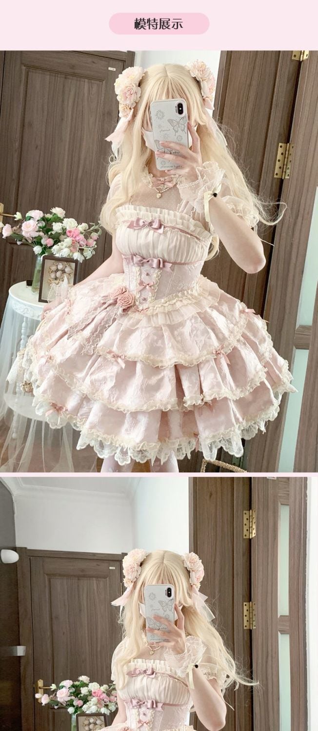 シルバームーンライガイロリータスタイル人形セクシーなスリングデイリードレスワンピースドレスドレス