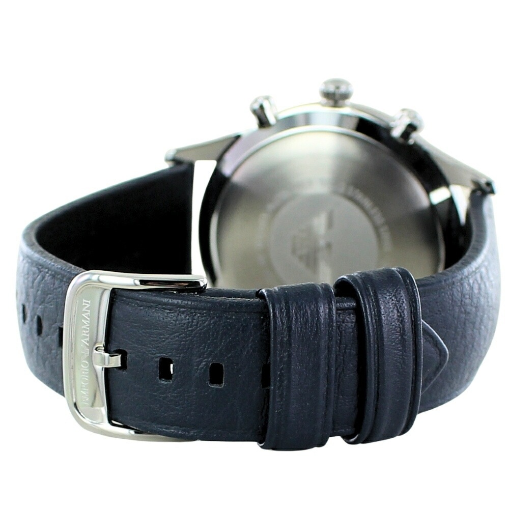 エンポリオアルマーニ 時計 メンズ 腕時計 手表 ラムダ クロノグラフ ダークネイビー レザー AR11018 時計 記念日 ポイント消化 エンポリオアルマーニ 時計 メンズ 腕時計 手表 ラムダ クロノグラフ ダークネイビー レザー AR11018 時計 記念日 ポイント消化