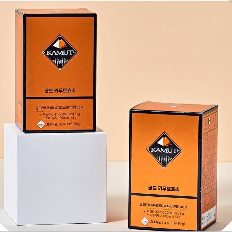 [3個 大容量] ゴールドカムート酵素30包 ダイエット サプリ韓国 酵素 ダイエットサポート 炭水化物分解 カムート ゴールドカムート