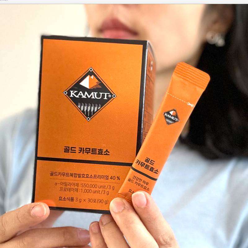 [3個 大容量] ゴールドカムート酵素30包 ダイエット サプリ韓国 酵素 ダイエットサポート 炭水化物分解 カムート ゴールドカムート