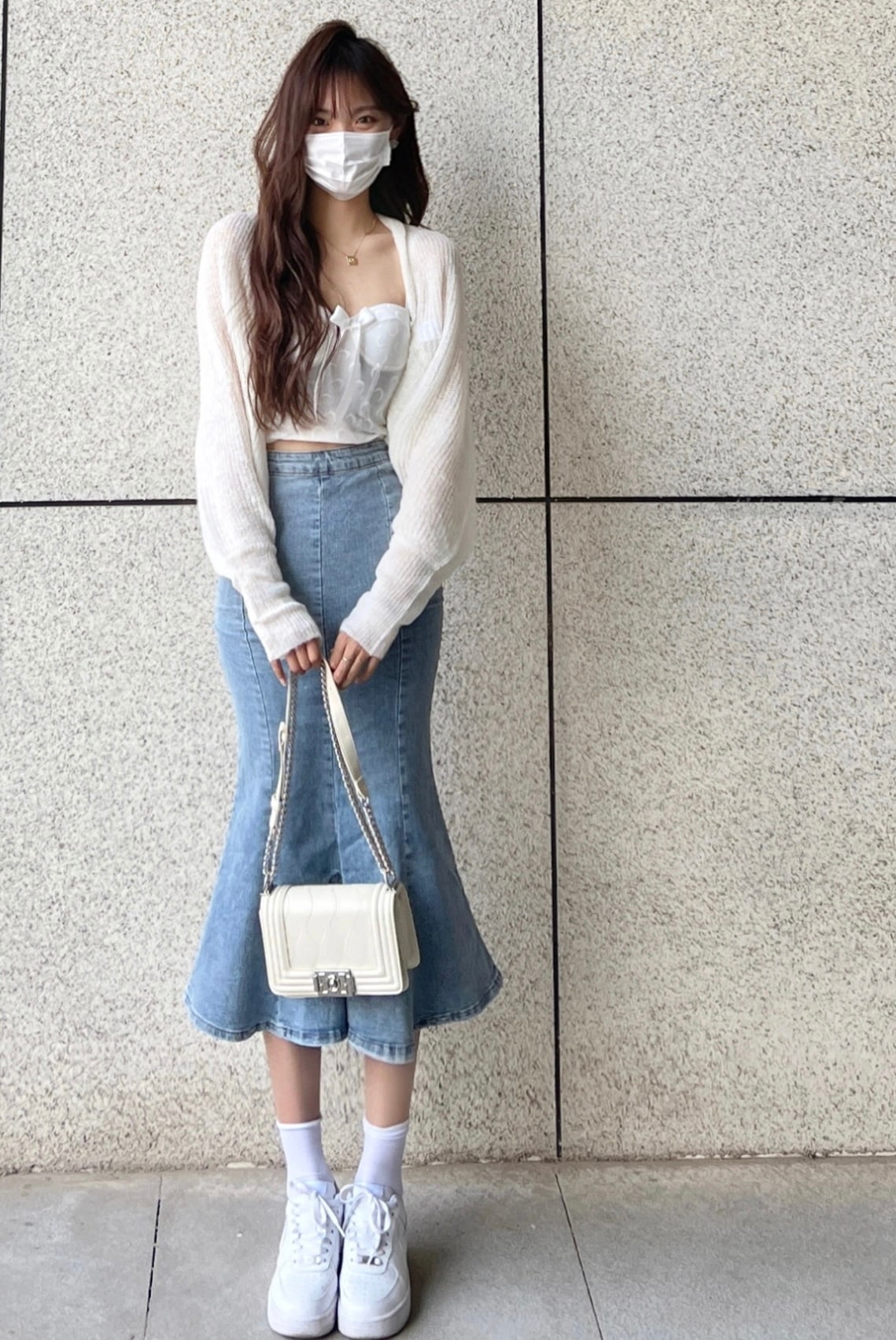 スカート レディース マーメイド スリット ロングスカート タイト スリム きれいめ 個性的 春服 夏服 秋服 冬服 3色 ミモレ 流行 トレンド スタイル 韓国 オルチャン 無地 XS S M L