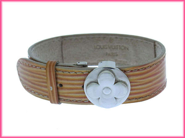 ブレスレット エピ グッドラックブレス ゴールド×オレンジ×シルバー レディース 中古 ブレスレット エピ グッドラックブレス ゴールド×オレンジ×シルバー レディース 中古