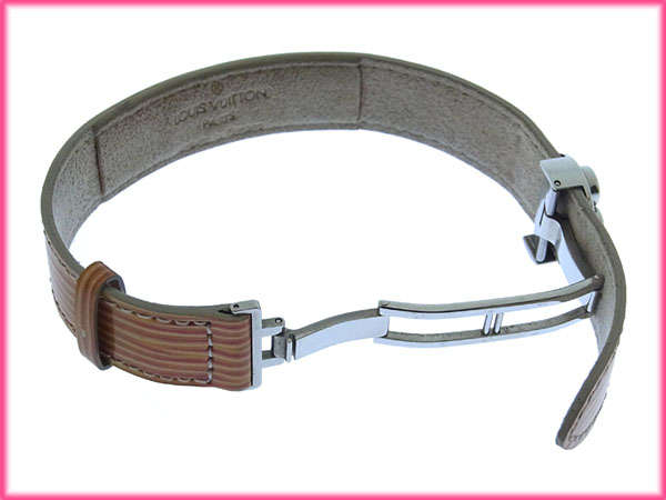 ブレスレット エピ グッドラックブレス ゴールド×オレンジ×シルバー レディース 中古 ブレスレット エピ グッドラックブレス ゴールド×オレンジ×シルバー レディース 中古