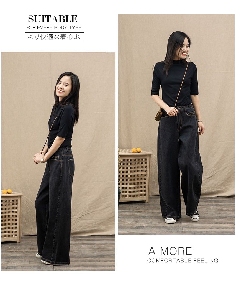 パンツ デニムパンツ レディース 大きいサイズ 低身長 秋冬 ワイドパンツ ワイド ジーンズ ジーパン デニムワイドパンツ ウエストゴム 楽ちんパンツ ストレート ゆったり ハイウエスト ゴム ストレ