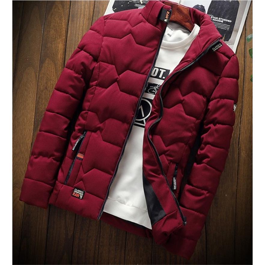 【即納】ダウンジャケット メンズ 中綿ジャケット ハイネック 冬アウター 無地 防風コート 防寒着 ジャケット シンプル アウター 暖かい 秋冬