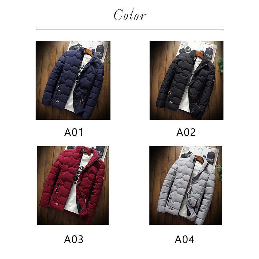 【即納】ダウンジャケット メンズ 中綿ジャケット ハイネック 冬アウター 無地 防風コート 防寒着 ジャケット シンプル アウター 暖かい 秋冬