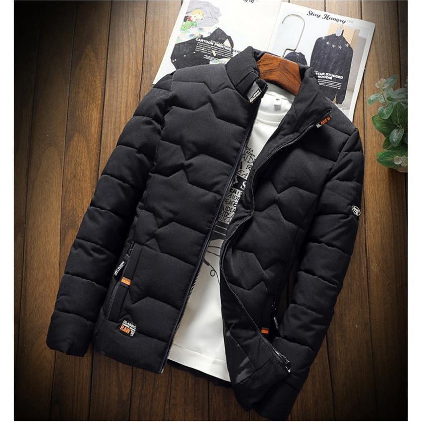 【即納】ダウンジャケット メンズ 中綿ジャケット ハイネック 冬アウター 無地 防風コート 防寒着 ジャケット シンプル アウター 暖かい 秋冬