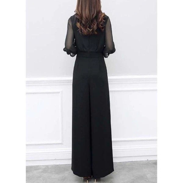 パーティードレス かっこいい パンツドレス 袖あり 長袖 結婚式 お呼ばれドレス 20代 30代 40代 オールインワン 黒 大きいサイズ 3L 4L パーティードレス かっこいい パンツドレス 袖あり 長袖 結婚式 お呼ばれドレス 20代 30代 40代 オールインワン 黒 大きいサイズ 3L 4L