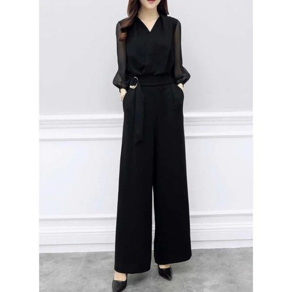 パーティードレス かっこいい パンツドレス 袖あり 長袖 結婚式 お呼ばれドレス 20代 30代 40代 オールインワン 黒 大きいサイズ 3L 4L パーティードレス かっこいい パンツドレス 袖あり 長袖 結婚式 お呼ばれドレス 20代 30代 40代 オールインワン 黒 大きいサイズ 3L 4L