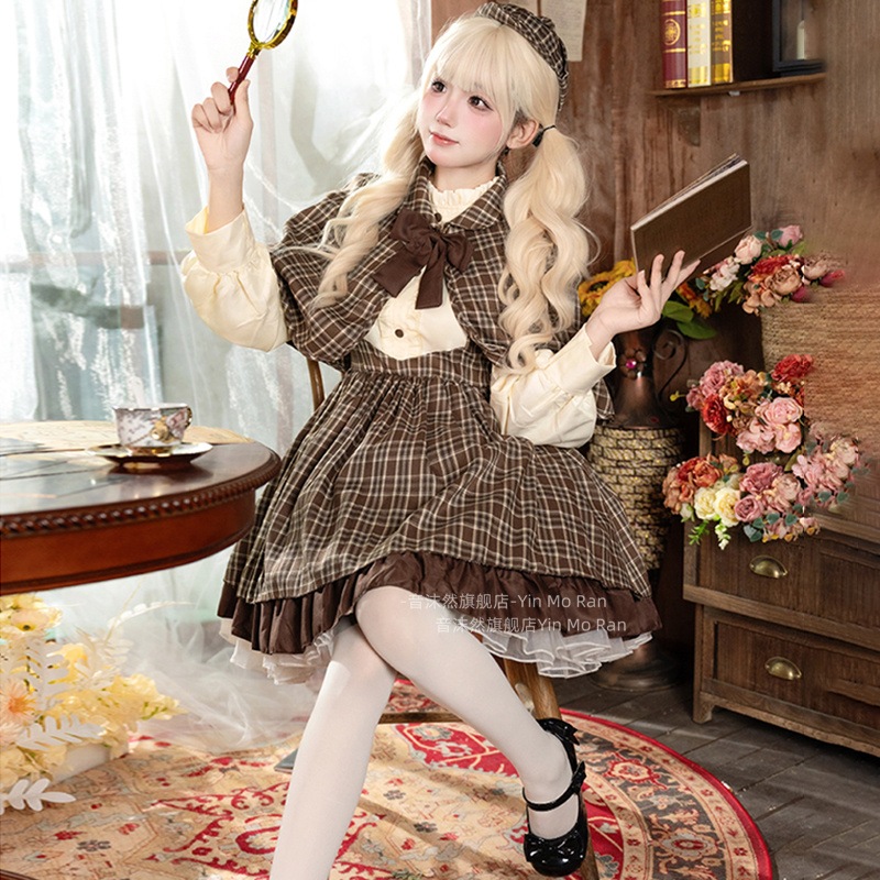 正規品小さな探偵 * にじげんホームズcos衣装アニメキャラクターコスプレメイド服 正規品小さな探偵 * にじげんホームズcos衣装アニメキャラクターコスプレメイド服