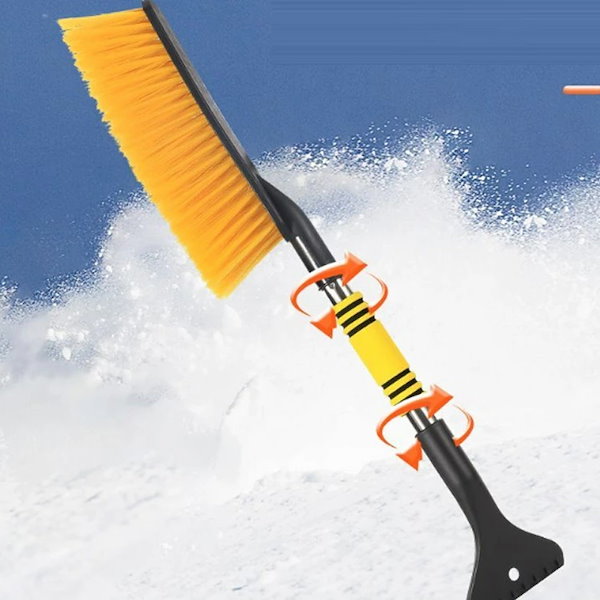 Qoo10] 伸縮式 スクレーパー 車 雪かき 車用