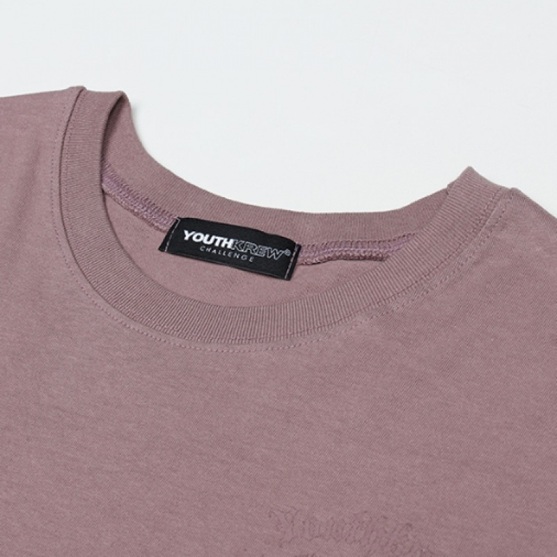 youthkrew YK ロザリアロングスリーブダスティピンク youthkrew YK ロザリアロングスリーブダスティピンク