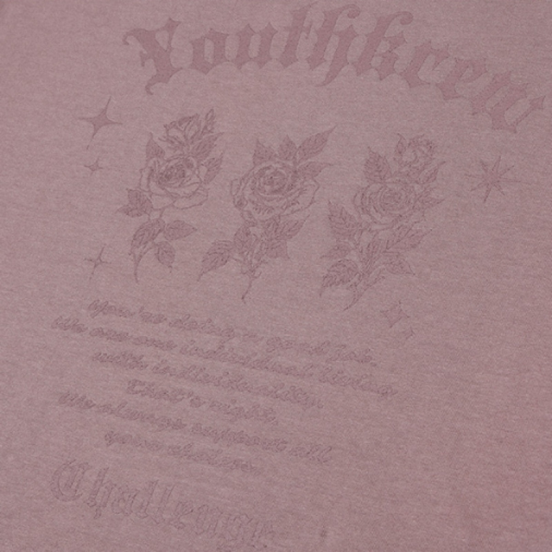 youthkrew YK ロザリアロングスリーブダスティピンク youthkrew YK ロザリアロングスリーブダスティピンク