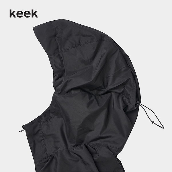Keek × Connett Pillowdy Windbreaker Qoo10] keek [KEEK] Pillowdy UV L