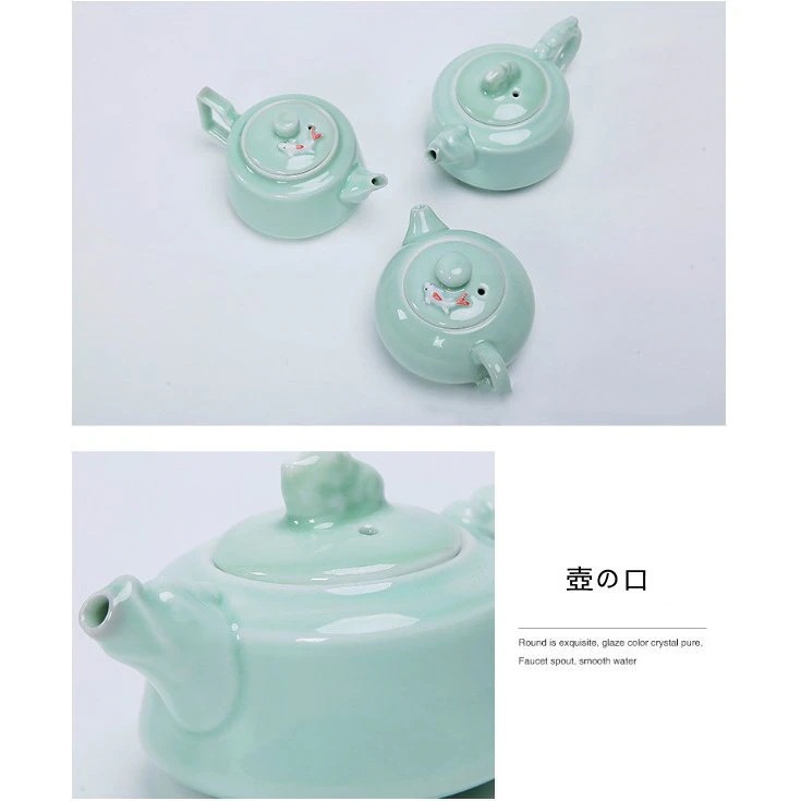 【超お得1つ買うと10個もらえる】急速出荷青磁カンフー茶器10頭セット茶器セット 急須 茶用品 茶道具 お茶 【超お得1つ買うと10個もらえる】急速出荷青磁カンフー茶器10頭セット茶器セット 急須 茶用品 茶道具 お茶