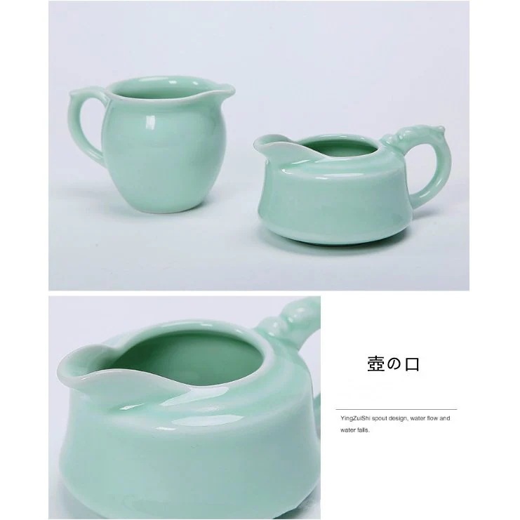 【超お得1つ買うと10個もらえる】急速出荷青磁カンフー茶器10頭セット茶器セット 急須 茶用品 茶道具 お茶 【超お得1つ買うと10個もらえる】急速出荷青磁カンフー茶器10頭セット茶器セット 急須 茶用品 茶道具 お茶