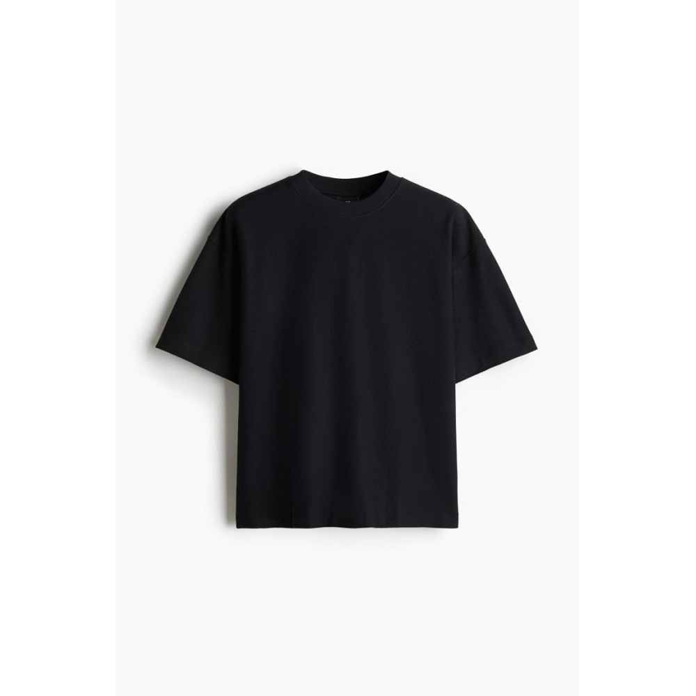 H&M オーバーサイズ Tシャツ ブラック H&M オーバーサイズ Tシャツ ブラック
