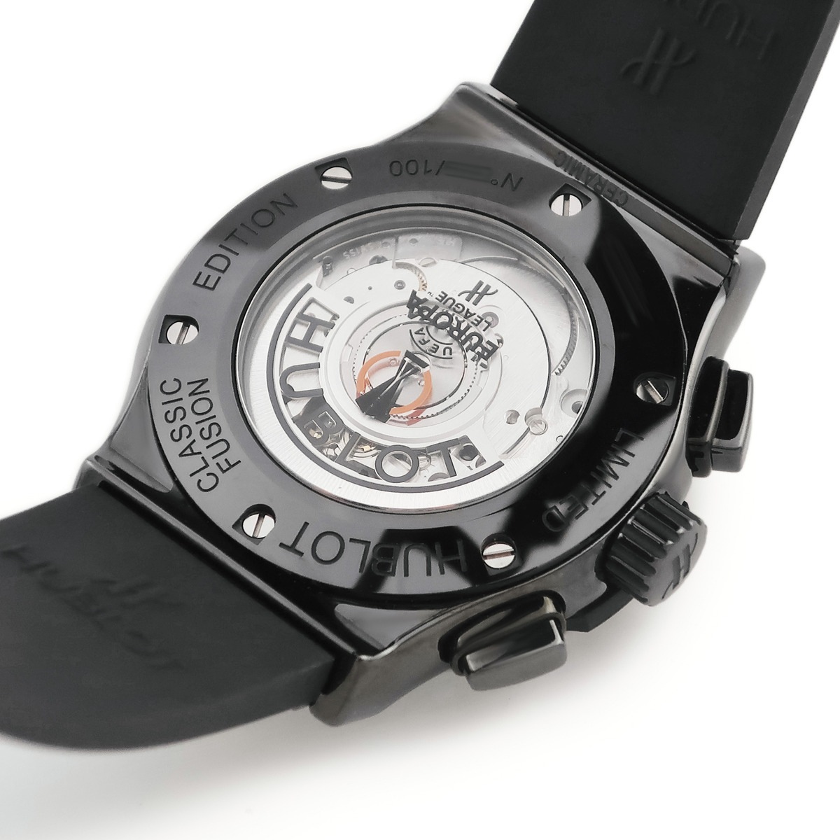 クラシックフュージョン アエロ クロノ ブラックマジック UEFA 541.CM.1479.RX 自動巻き メンズ 限定 3年保証 クラシックフュージョン アエロ クロノ ブラックマジック UEFA 541.CM.1479.RX 自動巻き メンズ 限定 3年保証