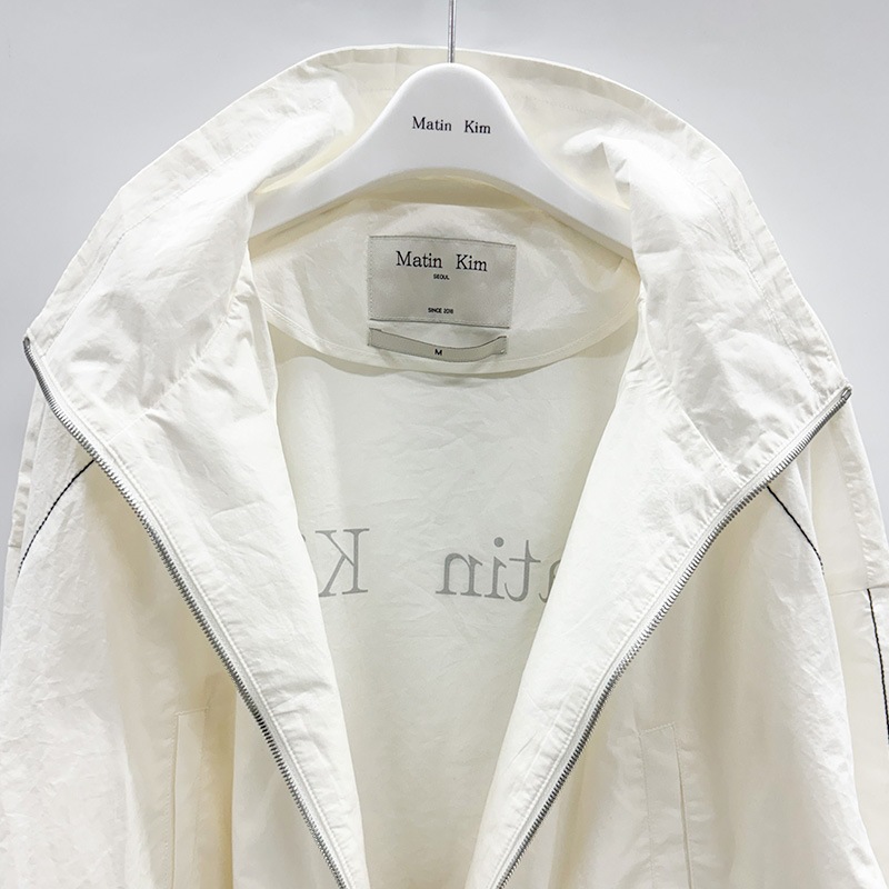 MATIN COATING CROP ショートジャンパー ブルゾン スポーティー [2カラー]
