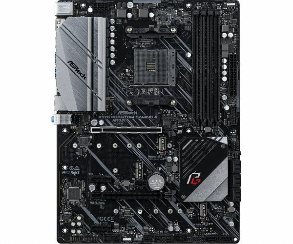 ASRock X570 Phantom Gaming 4 AM4 AMD X570 SATA 6Gb/s ATX AMD Motherboard