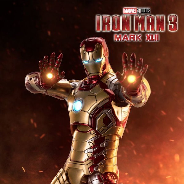 Qoo10] アイアンマンmk42モデル発光関節アベン